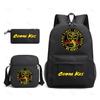 ONE PIECE heat transfer schoolbag primary school student printed backpack large capacity backpack backpack pencil case