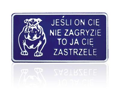 Board 15*29Cm If He Doesn'T Bite You, I'Ll Blame You - Tab D P7