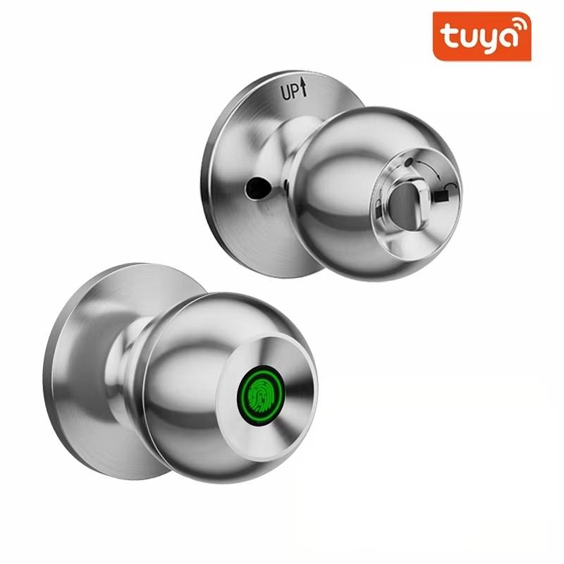 Anti Theft Smart Lock Biometric Door Lock Fingerprint Door Knob Household Smart Door Knob Fingerprint Door Lock