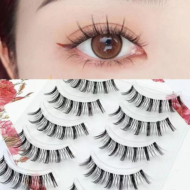 

Lashie - Накладні вії DFY-5 - Black - One Size