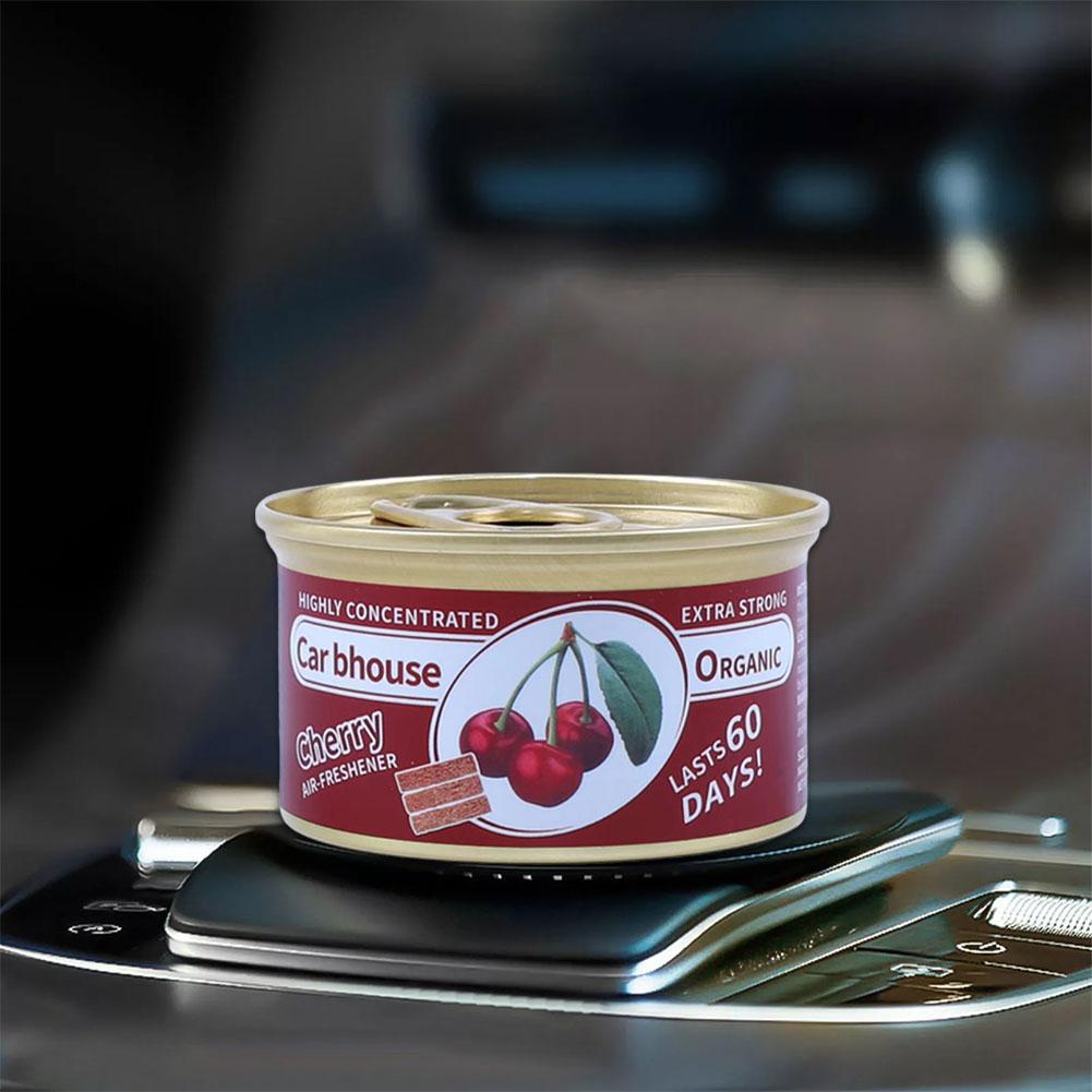 Osvěžovač vzduchu do auta Vůně žvýkaček Organické plechovky Odstraňovač zápachu Nezbytná dlouhotrvající, silná vůně pro domácí šatník