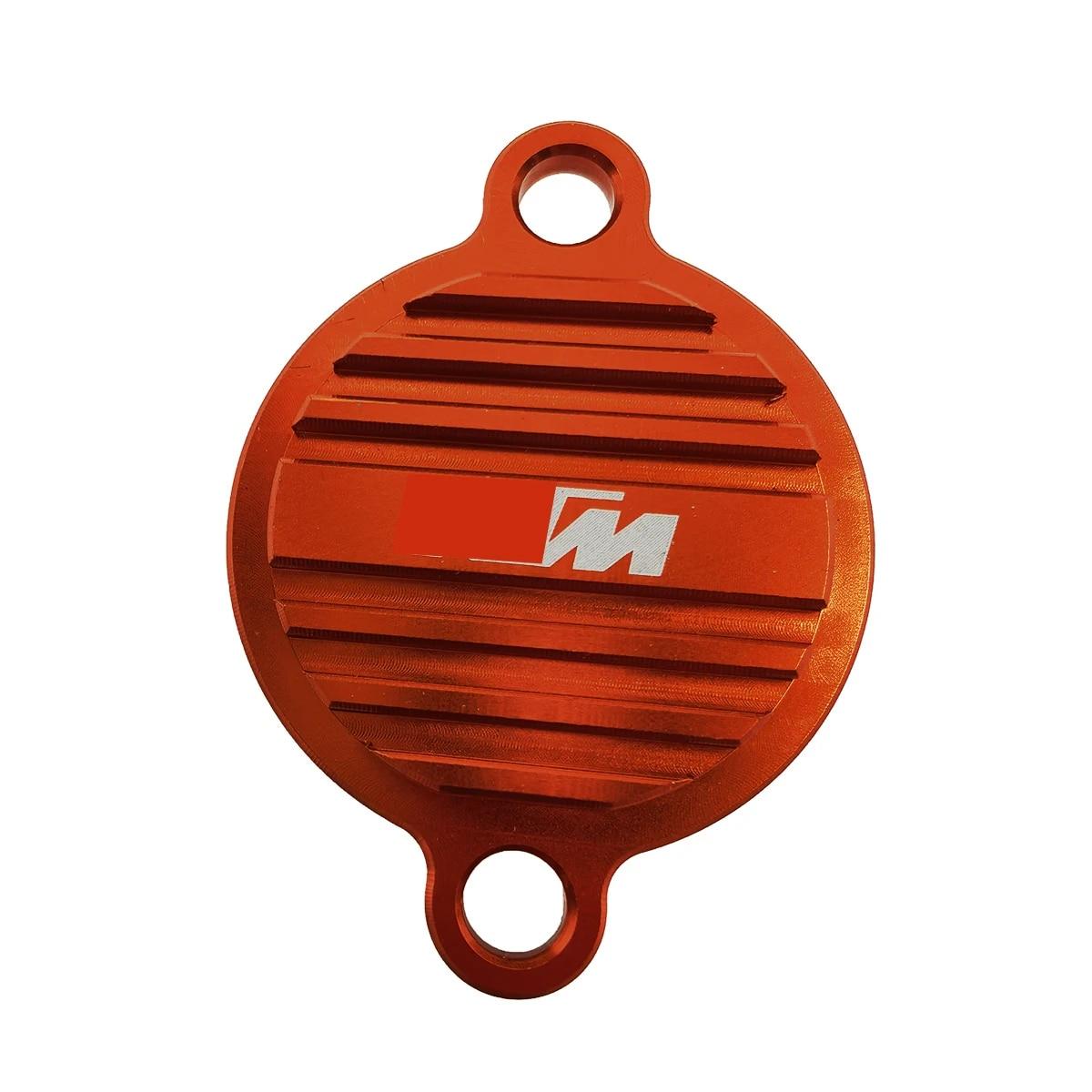 

Для KTM XCF-W XC-W SX-F EXC-F EXC XC-F Six Days 250 350 450 500 530 2013-мотоцикл с ЧПУ, крышка масляного насоса, защитная крышка MX Racing Oil Filter Cap