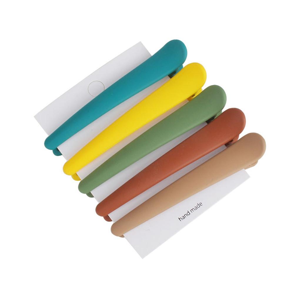 10PCS Hair Clips for Styling Colorful Plastic Duckbill Hair Barrettes Hair Sectioning Clips Hairdressing Tool Kit for