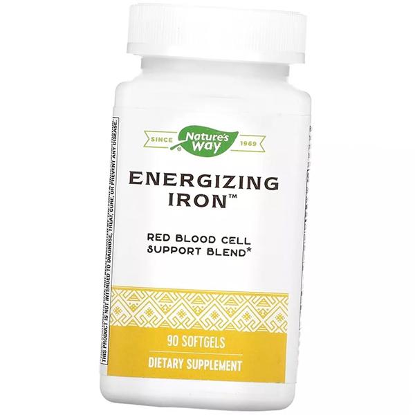 Железо энергетическое, Energizing Iron, Nature's Way  90гелкапс (36344157)