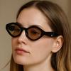 2026 Trendy Small Frame Polygonal Women Sunglasses Luxury Brand Design Sunglasses Men Outdoor Travel Shade Eyewear Female UV400