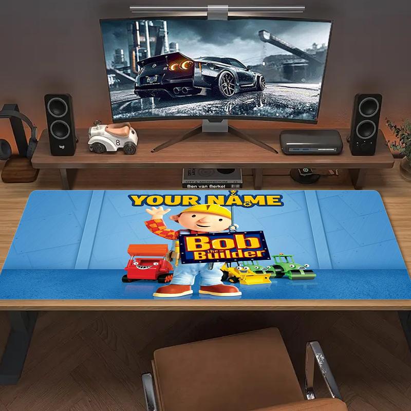 Tappetino Mouse Personalizzato Bob Aggiustatutto Grande Cuscino per Tavolo da Gioco Antiscivolo Laptop Tablet Mousepad Grande Tappetino XXL Mini PC Playmat Con Bordo bloccato_XIA