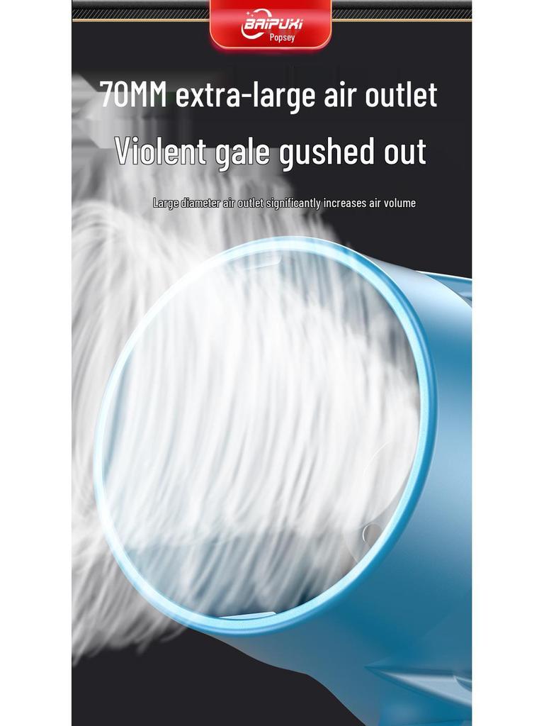 High-Power Lithium Battery Turbine Blower for Car Wash and Dust Removal