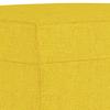 Vidaxl Podnóżek, Jasnożółty, 70X55X41 Cm, Tapicerowany Tkaniną