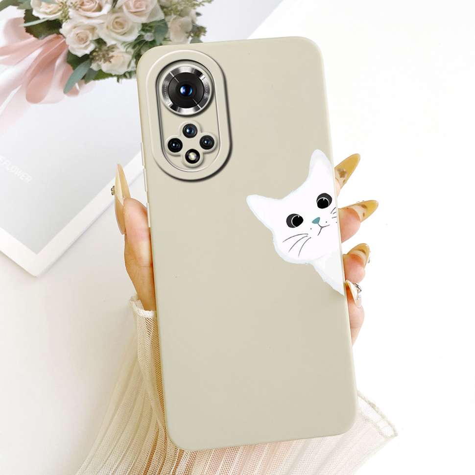 For Honor 50 5G Case NTH-AN00 NTH-NX9 New Fashion Painted Cover Soft Phone Cases For Huawei Honor 50 Honor50 5G Bumper