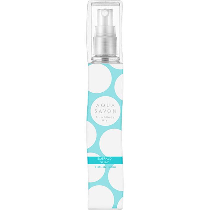 Uyeni Trading Aqua Chavon BRUME POUR CHEVEUX ET CORPS PARFUM SAVON ÉMERAUDE 19S 135 ml Autre (vérifier les serrures, gratte-langues, etc.) Eau de Toilette Mixte Vaporisateur 20 cm