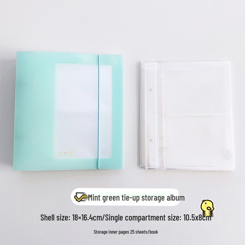 Korean Style Transparent Card Holder & Photo Album Binder