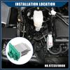 No.972351U000 HVAC Blower Motor Resistor W/AUTO for Kia Soul 2010-2017 for Hyundai Sonata 2011-2017 / Inner/Durable Metal / 1 Pcs/Silver Tone Stylish