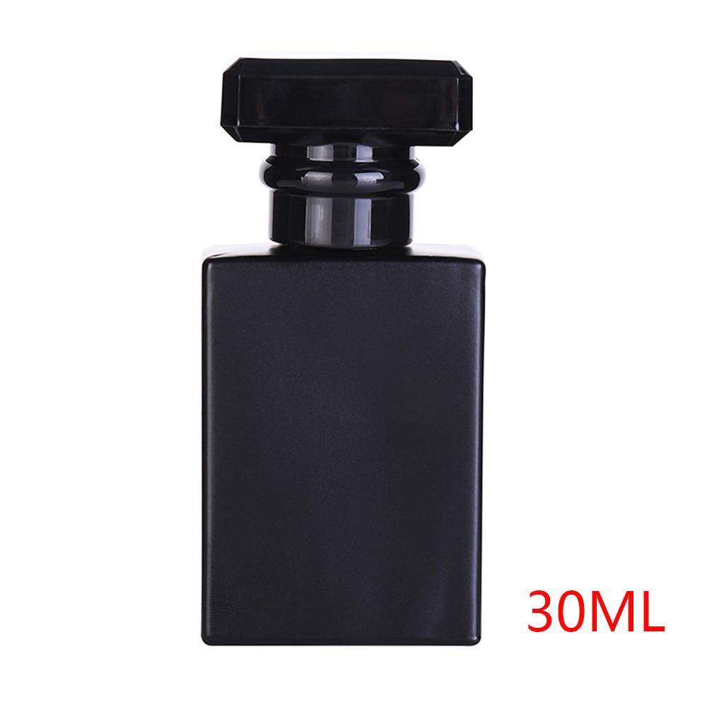 

Кристально Прозрачный Высококачественный Стеклянный Атомайзер Пульверизатор Многоразовая Бутылка Флакон для Духов black-Small