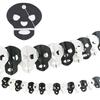 Mantle Hanging Decor Halloween Banner 3M Black Orange Paper Garland Spooky Pumpkins Bats Spider Party Decoration Solution