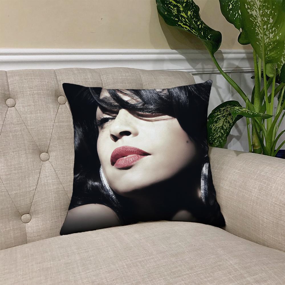S-Sade Band Rock cushion cover Square Sofa Cushion Cover Casual Skin-Friendly Comfortable Pillow Cover