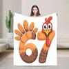 Six Seven Meme Heartbeat Plush Flannel Throw Blanket for Students Super Soft Bedspread Design for Outdoor Indoor Use
