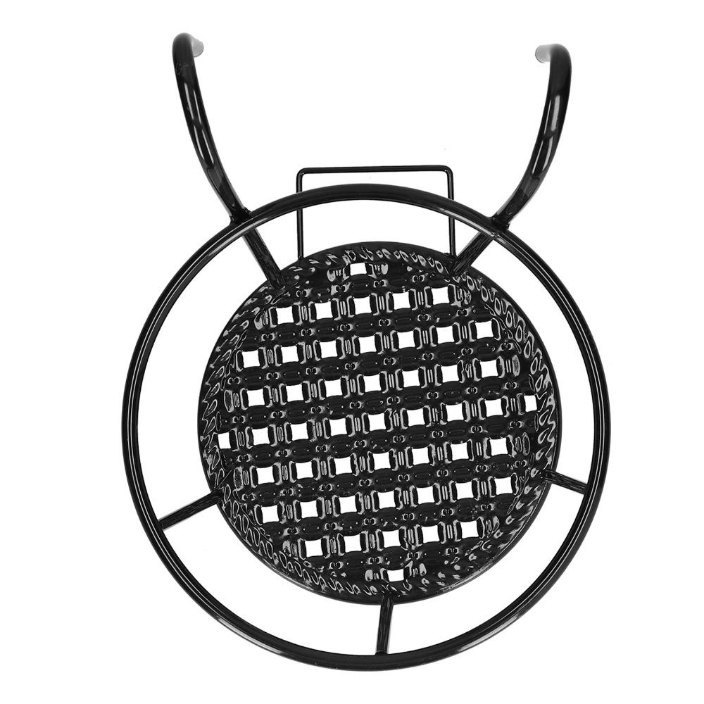 Thick wrought iron construction Flower Pot Holder Railing hanging chlorophytum & pothos