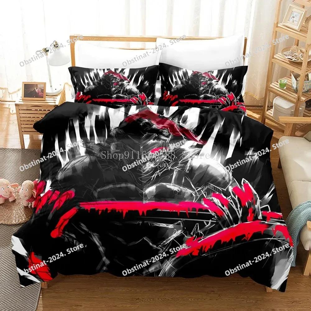 Comforter Bedding Set Anime Goblin Slayer And Lovely Bedclothes Queen King Size For Kids Adults Bedroom Decor