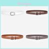 Woman Leather Waist Belt With Alloy Buckle For Office And Casual Wear