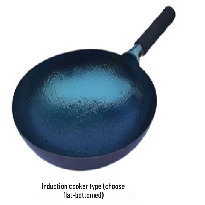 Wutuo Wrought Iron Non-Stick Stir-Fry Pan
