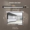 Deli 50493 120-inch 4:3 Electric Projection Screen