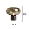 Nordic Modern Glass Table Lamp - Creative, Stylish Lighting for Living Room, Bedroom, Hotel, or Model Room