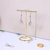 Jewelry Display Rack, Metal Log Jewelry Storage Rack, Display Hanger, Earrings, Necklace, Jewelry Rack.