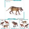 Simulated Wild Animal Wolf Model Ornament For Kids Educational Display With Realistic Design