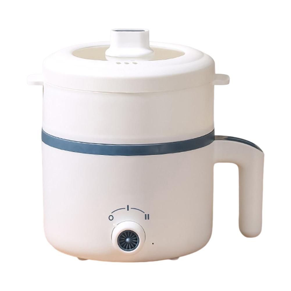 Electric Non-stick Pan Pots Multifunctional Mini Electric Cooker Hot Pot Household 1.7L 2-3 People for Home Dormitory Office