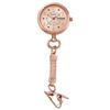 Nursery Pink Gold Watch with Date and Day Display, Water Resistant To 10 ATM, Nurse Watch, Nurse Goods, Pink, 1095268A