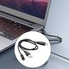 USB2.0 Y Cable Double USB A To Mini B Connectors For External HDD BluRay Power Supply HDD Date Cable PVC USB Y Cable