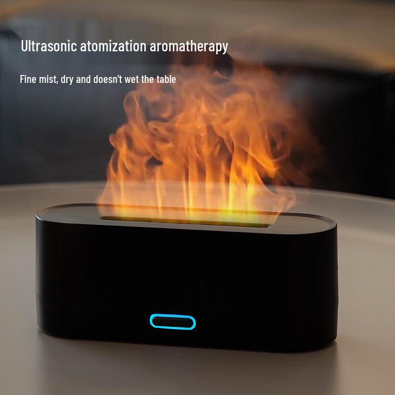 Colorful Flame Aromatherapy USB Humidifier for Home & Hotel