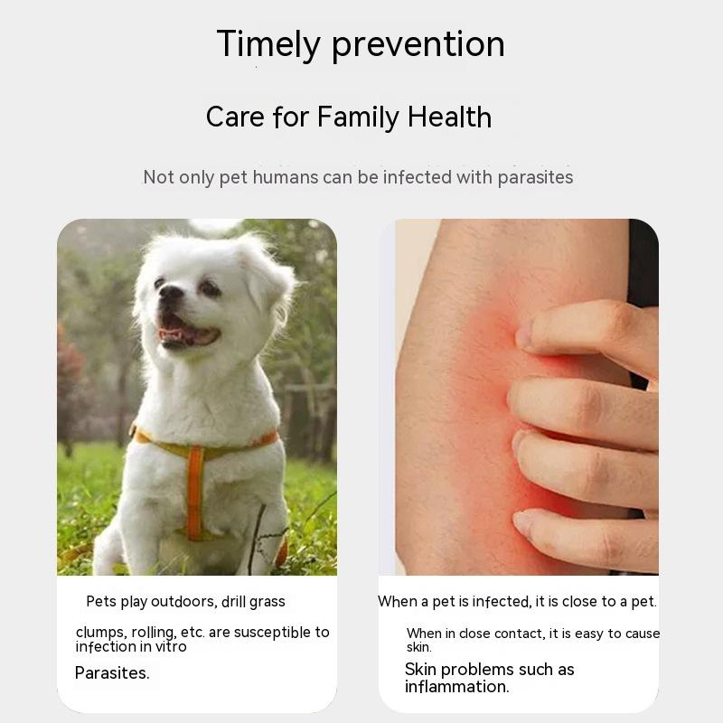 Pet Dog Anti-mosquitoCollar Anti-parasite Anti-fleaTick Collar Is Suitable For Small And Large Dog And Cat Telescopic Dog Collar