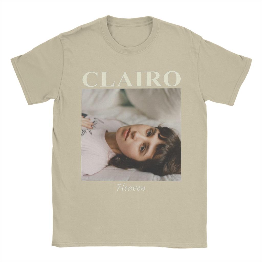 Singer Clairo T Shirt Men Cotton Vintage T-Shirts O Neck Tee Shirt Short Sleeve Clothing 6XL