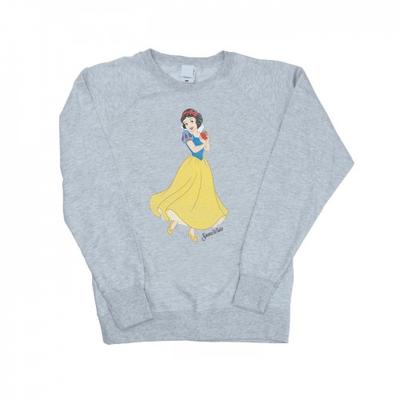Womens/Ladies Classic Snow White Sweatshirt