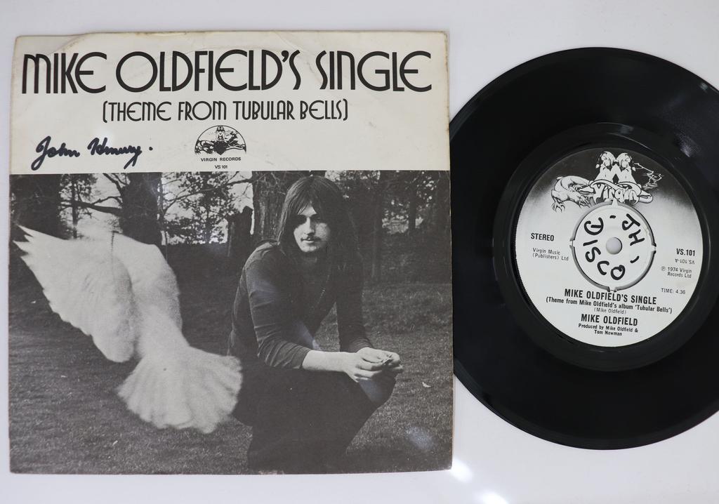 7inch Record MIKE OLDFIELD  Mike Oldfields Single  Froggy Wen VS101 VIRGIN 1974 UK Rock Used