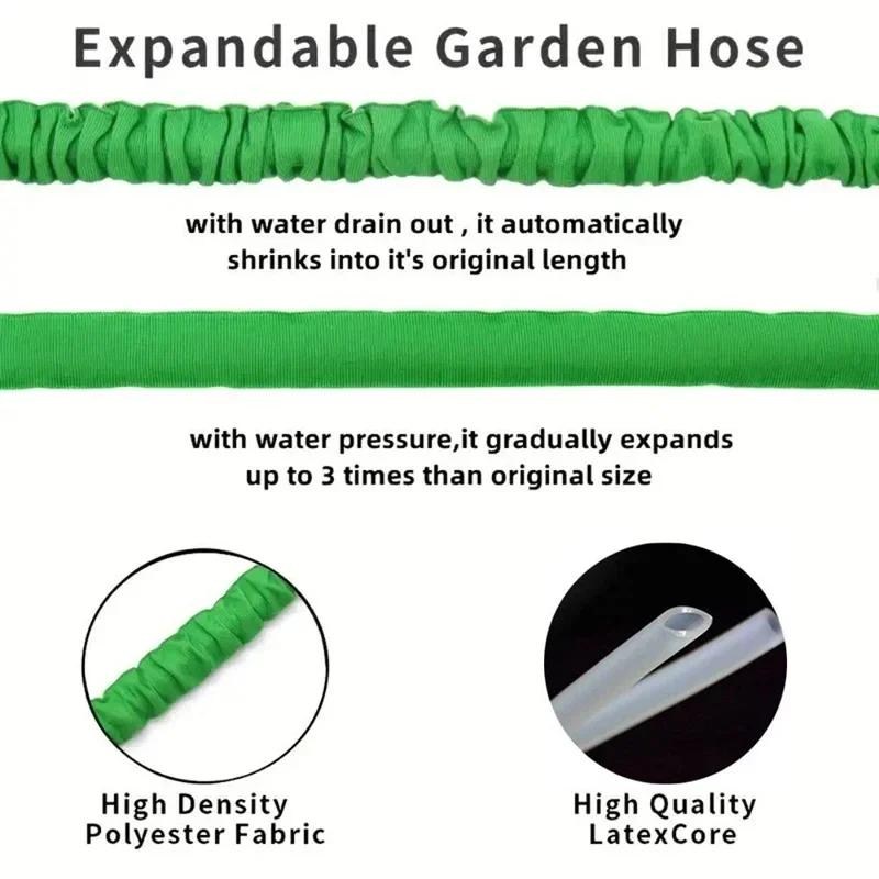 Car Wash HighPressure Water Gun Garden Watering Water Pipe Multifunctional Household Water Spray Set Garden Flushing Retractable