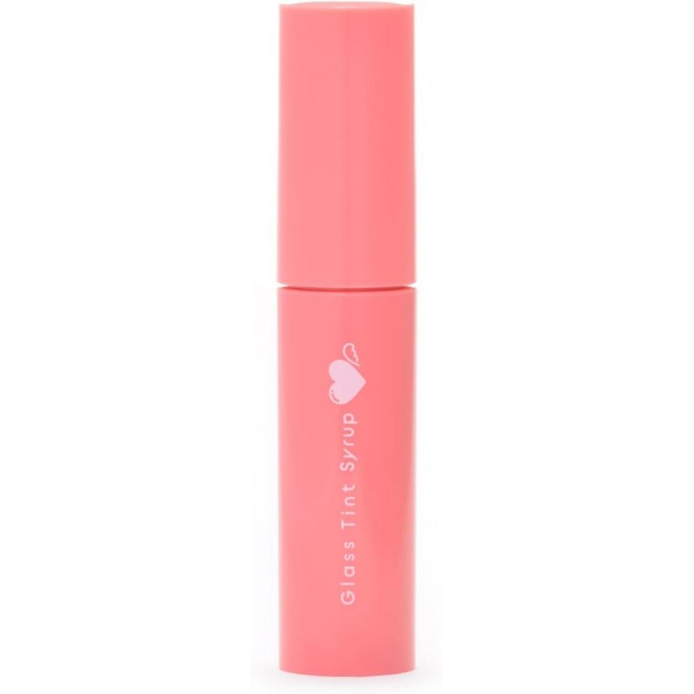 Canmake Glass Tint Syrup 05 Lively Peach 3.1 G Lip Tint Gloss Coral 05 Lively Peach