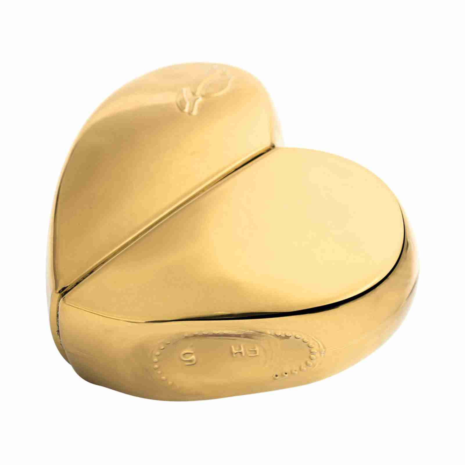 

Дорожный 25 мл Атомайзер для духов в форме сердца, многоразовый, пустой, с помповым распылителем, золотой