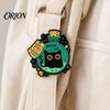 Long-lasting Brooch Black Cat Themed Brooch, Anti-Rust Lightweight Lapel Pin, Cartoon Jewelry Accessories for Clothing Bag Decoration Party