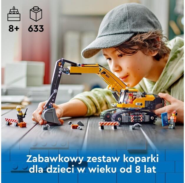 LEGO City 60420 Желтый экскаватор