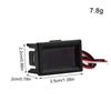 0.36 Inch Digital Voltmeter 3-Digit DC 0-100V Voltage Measurement Tool LCD Display Small Voltage Gauge Motor Vehicle Tools