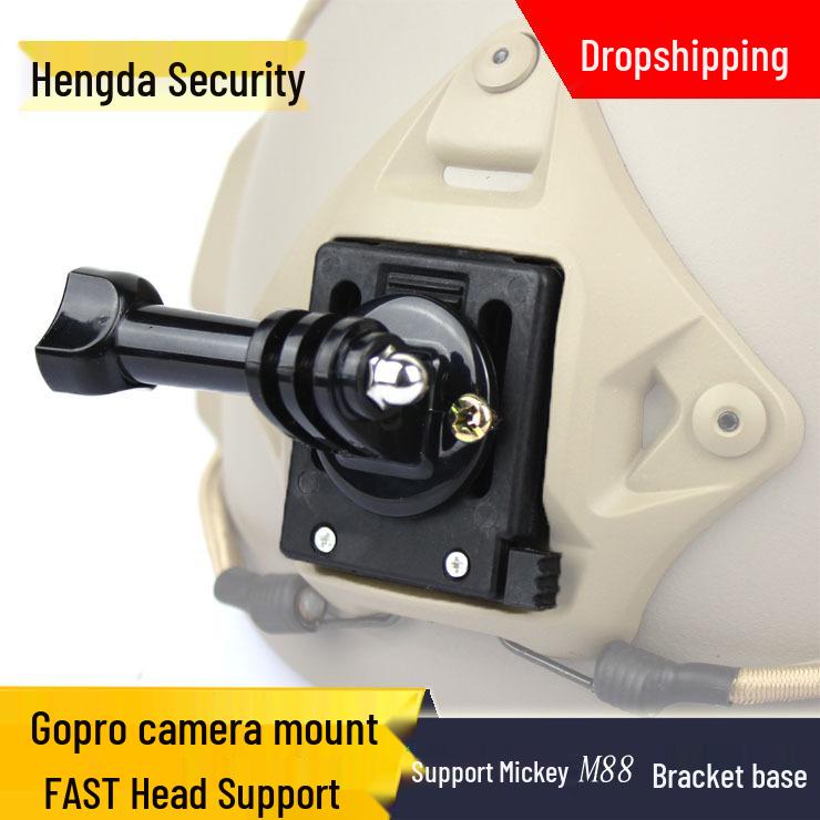 

GoPro Camera Xiaoyi Recorder Helmet Mount Quick Release for Dog and Sports. чорний