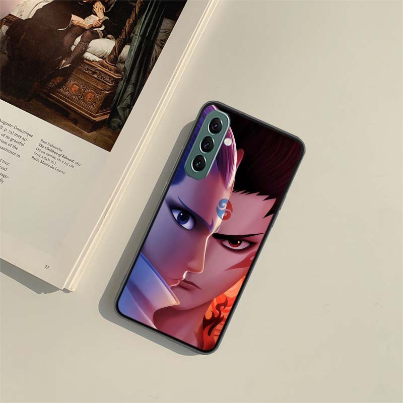 N-Nezha Anime Movie Phone Case for Samsung A54 A14 A24 A34 A17 A37 A57 A55 A35 A25 A15 A07 A05S A04S A12 A22 A32 A52S A72 Galaxy