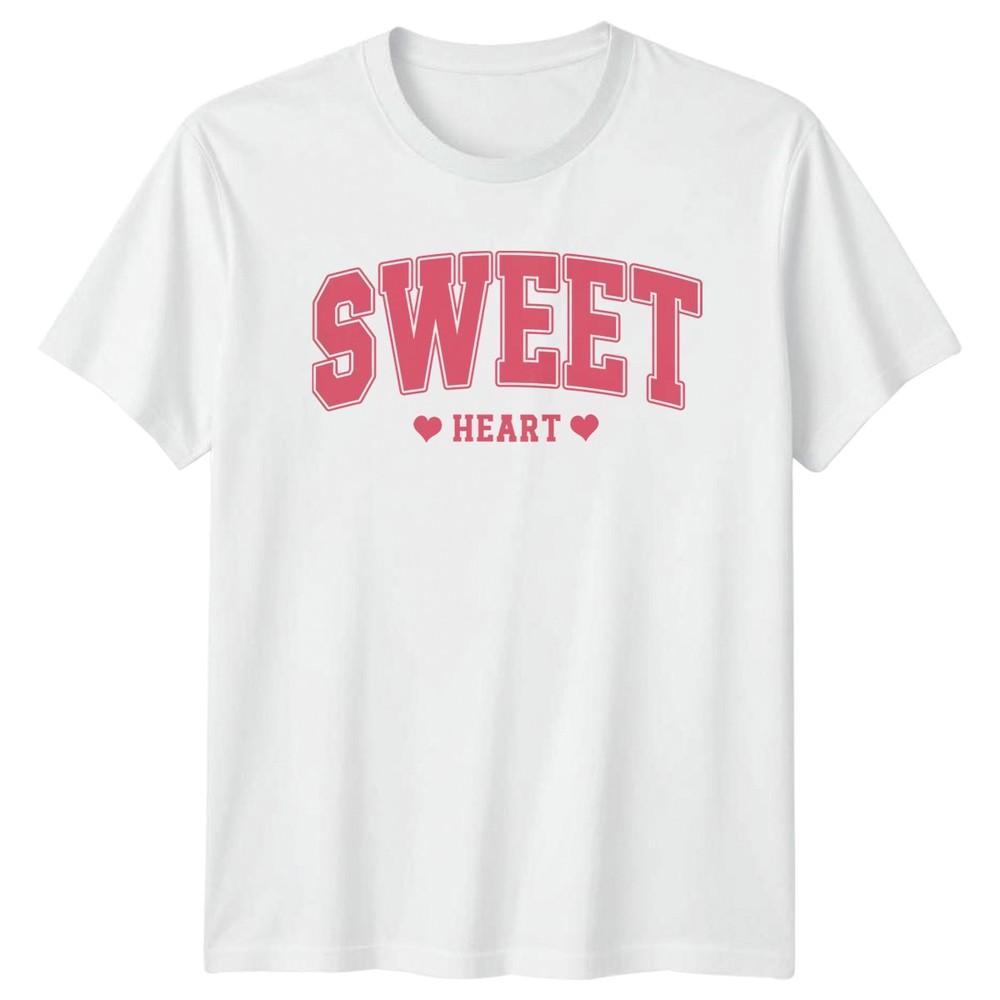 Sweet Heart Affection Words Phrases Unisexs Unisexs Graphic Tee S