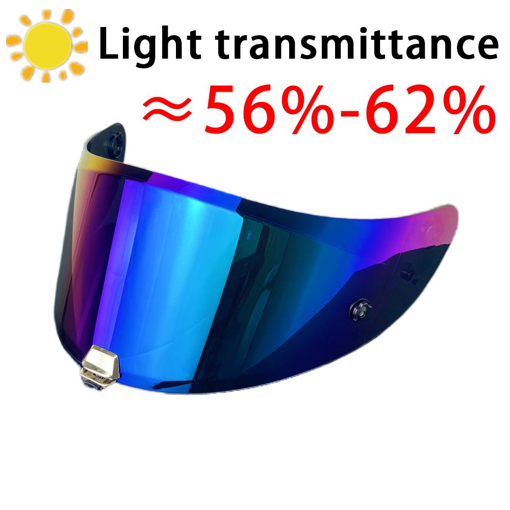 Rpha11 Helmet Visor Face Shield for HJC HJ26 Rpha 70 St Dustproof Windproof Sunscreen Shield Electroplated Visor Film Anti Fog