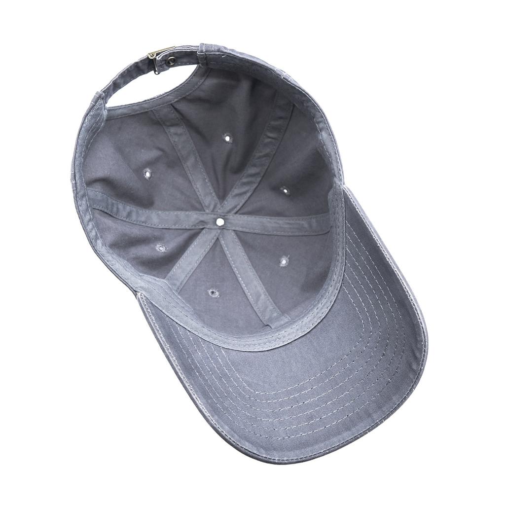 Wind Easiest for Match Washed Japanese Stylefashiontrendy Peaked Cap Sun Hat Men's Face Baseball Cap Women's Small Pure Color Cotton
