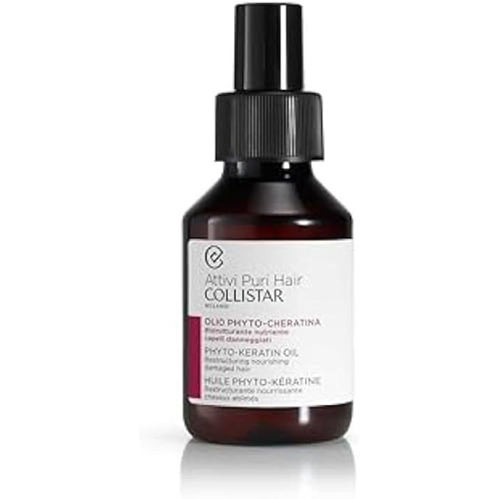 Huile - COLLISTAR - Olio Phyto-Cheratina - 100ml - Hydratant - Tous Types De Cheveux