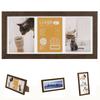 HAKUBA Photo Frame Liege Charite Large Size Wooden Brown 3-Sided FWLGC-BRL3