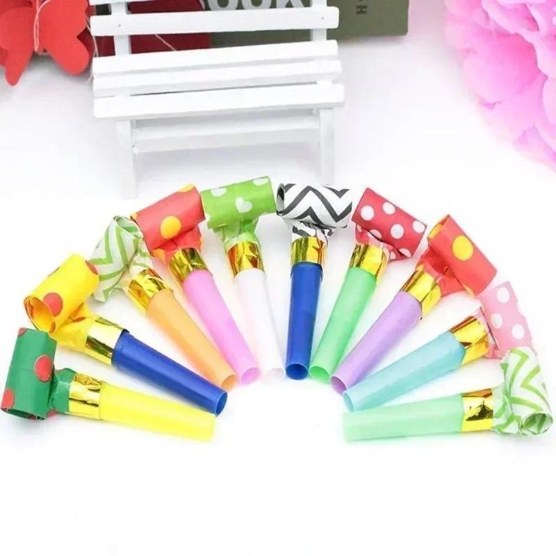 30Pcs Children's Games Whistling Birthday Supplies Fun Cheerleader Party Bar Event Atmosphere Bags Fillers Noise Prank Toys